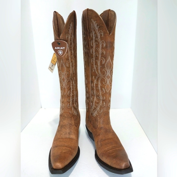 Ariat Tallahassee Stretchfit Western Boots, Size 7.5|EUR 38 NWT - Picture 1 of 13